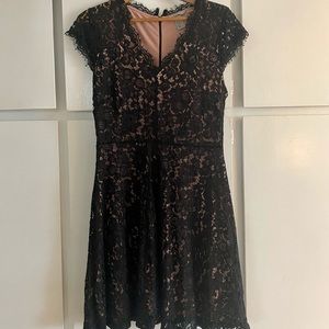 H&M Beautiful Black Lace Cocktail Dress